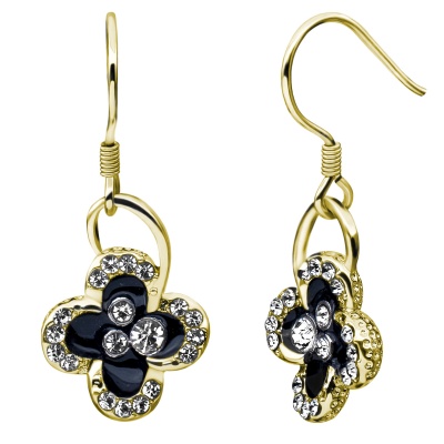 Deep Flower (On Yellow)